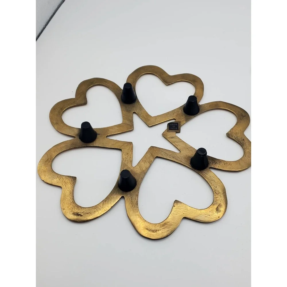 Pair of Vintage, Brass Trivets, 